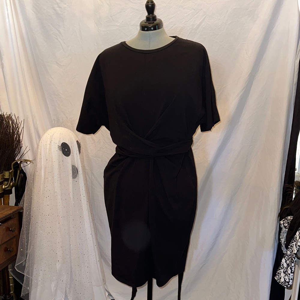 Eloquii Elegant Black Mini Dress